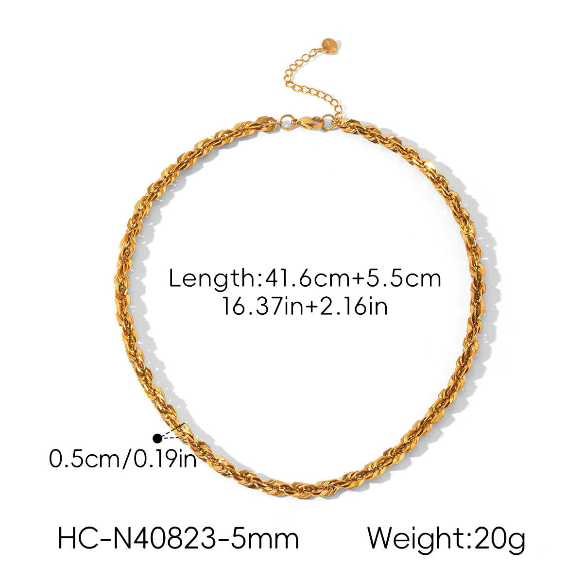 The Chain That Elevates Every Outfit & Bold Gold. Unstoppable Style