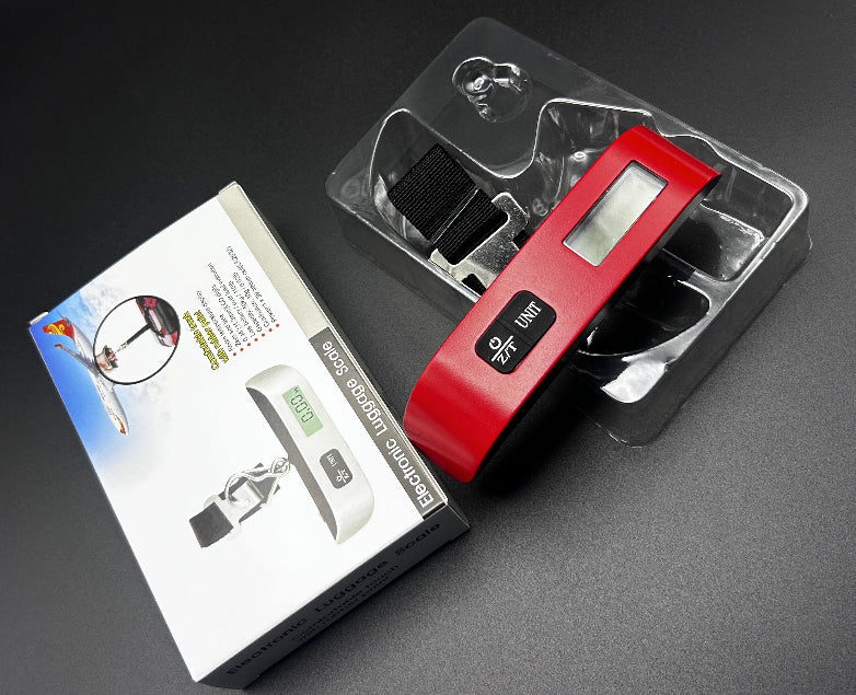 ABS Metal Electronic Digital Scale Portable LCD Weighting Balance Hanging Luggage Scale