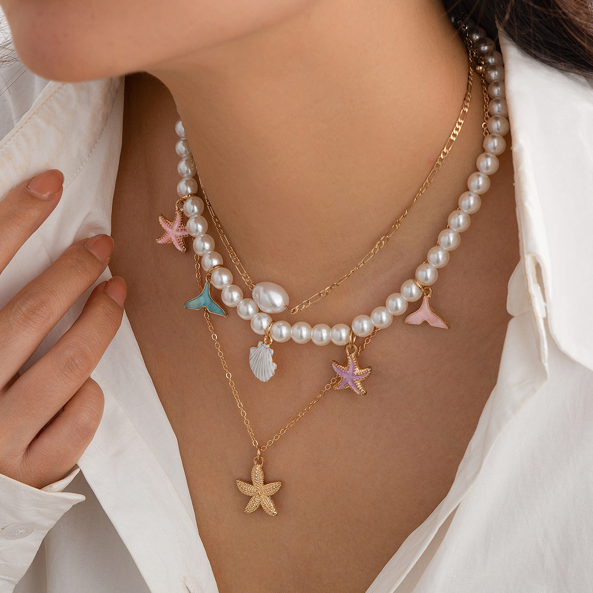 Vintage ocean-inspired jewelry made for women who love elegant attention.