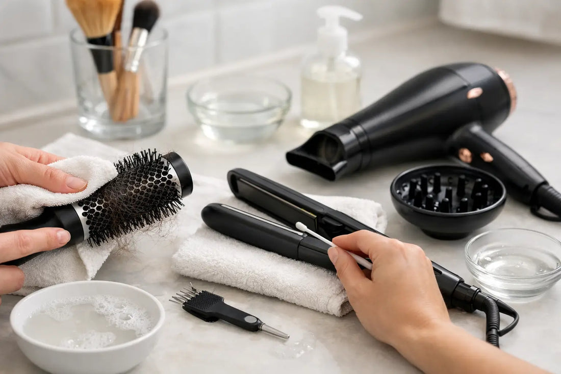 How to Clean Hair Styling Tools Right