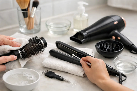How to Clean Hair Styling Tools Right