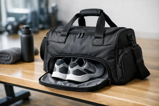 Magnetic Gym Bag with Shoe Compartment