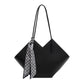 Large capacity niche fashion shoulder bag commuting tote bag