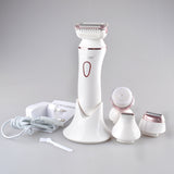 Electric facial cleansing brush