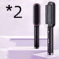 2-in-1 Negative Ion Hair Straightener & Curling Comb, 10-Speed