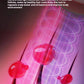 New Hair Growth Applicator Hair Oil Comb Heating Electric Scalp Massage Brush Brush Electric Red Light