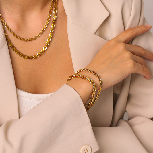 The Chain That Elevates Every Outfit & Bold Gold. Unstoppable Style