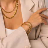 The Chain That Elevates Every Outfit & Bold Gold. Unstoppable Style