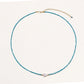 Apatite Pearl Strand Necklace