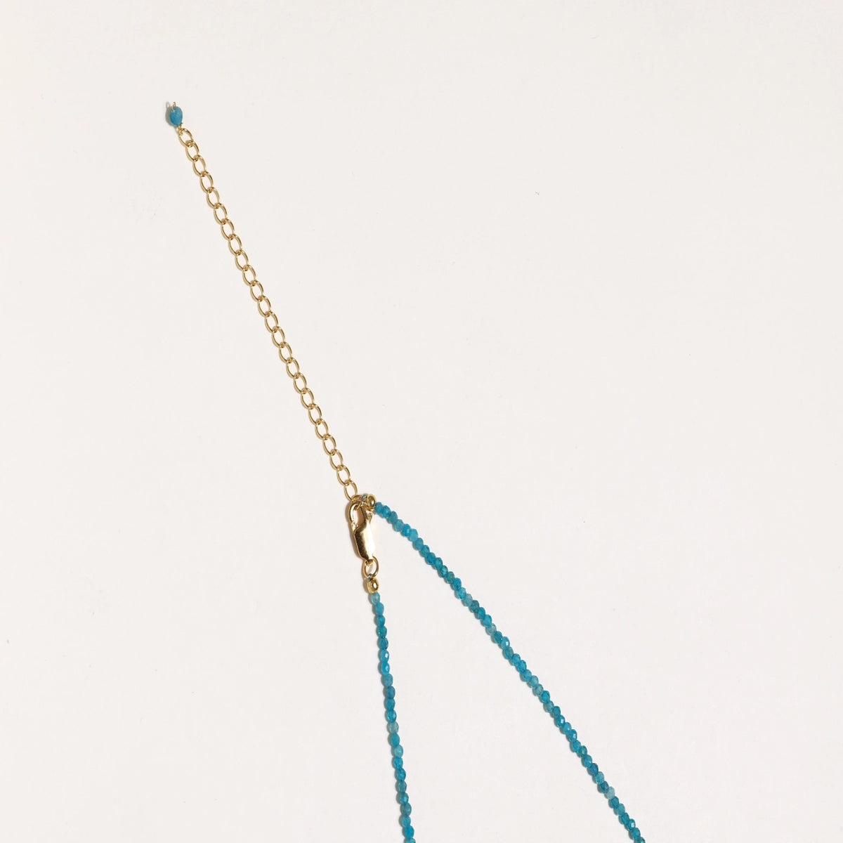 Apatite Pearl Strand Necklace