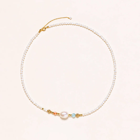 Sunlit Pearl Necklace