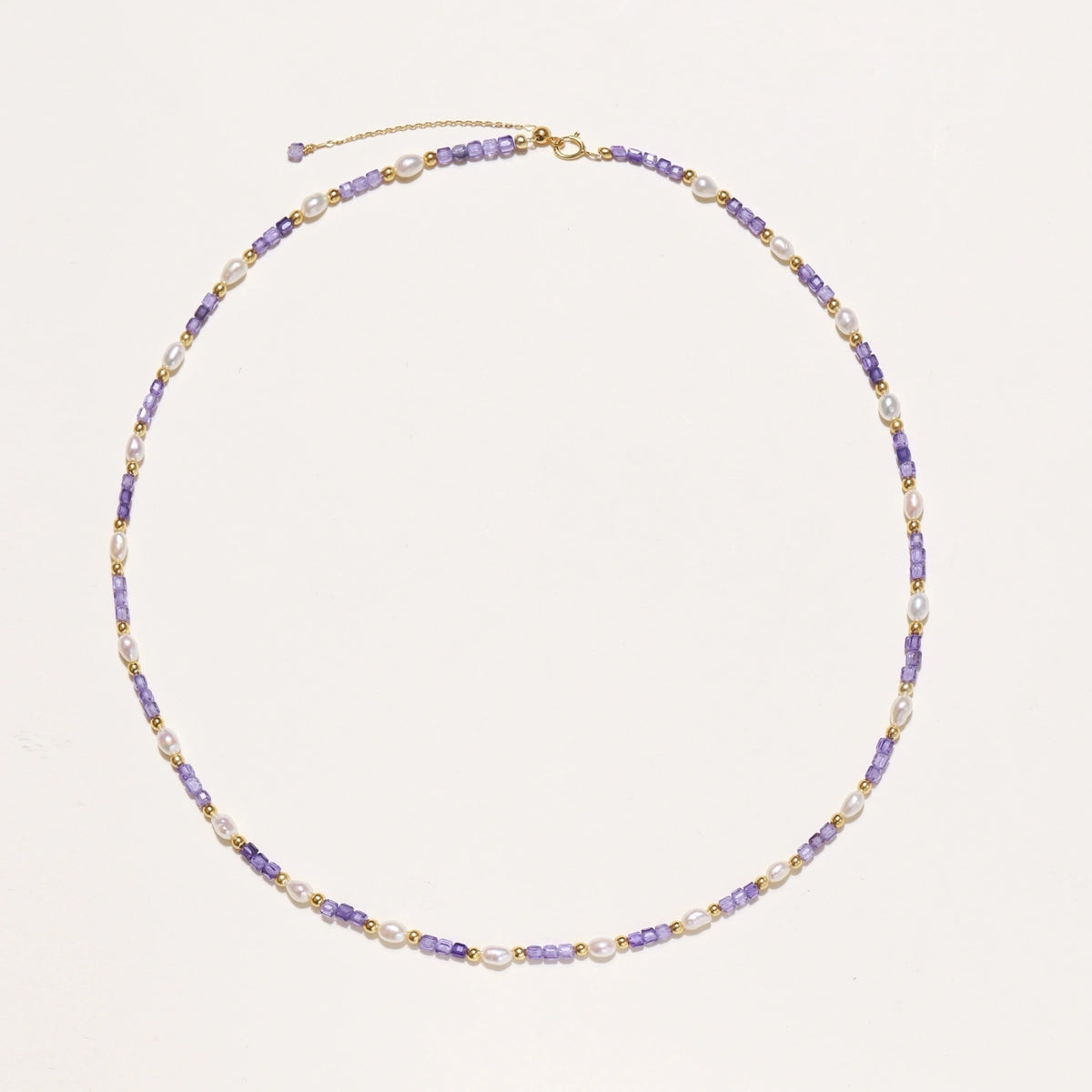 Amethyst Pearl Harmony Necklace