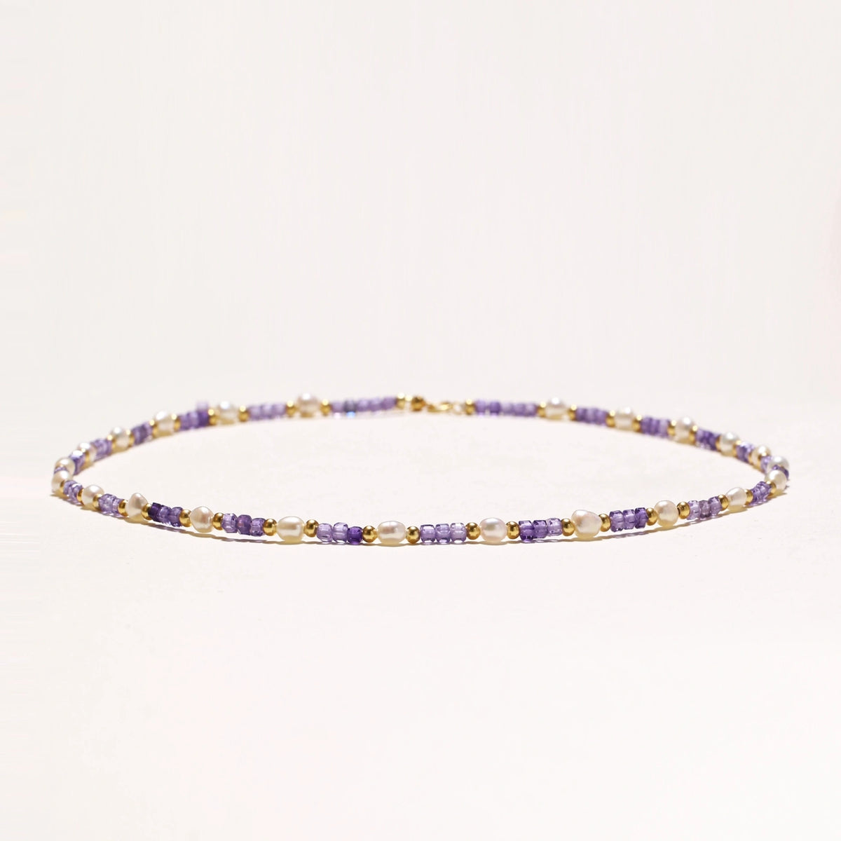 Amethyst Pearl Harmony Necklace