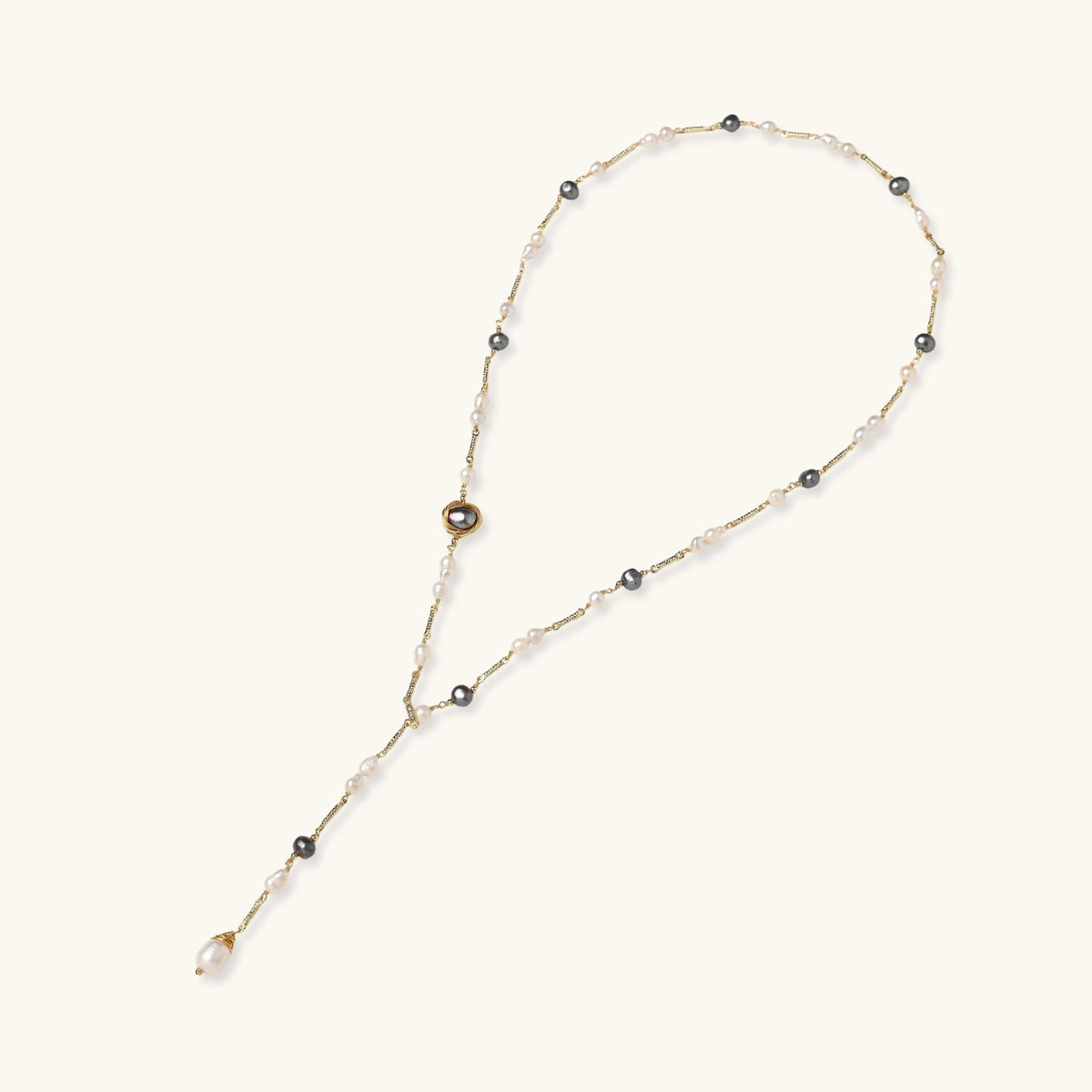 Twilight Pearl Lariat