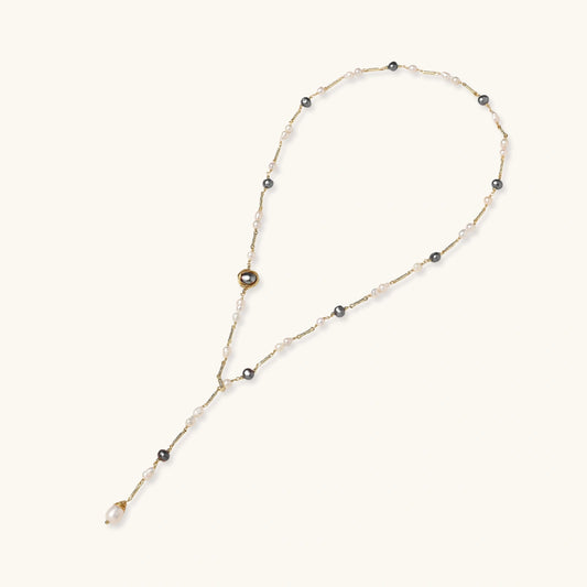Twilight Pearl Lariat