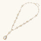 Lumina Pearl Station Necklace