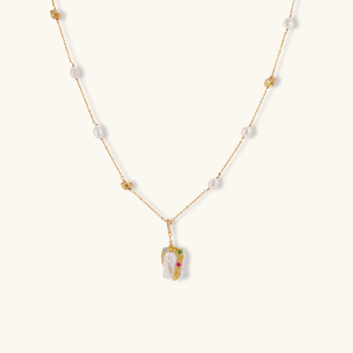 Baroque Bloom Necklace