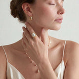 Baroque Pearl Crown Ring