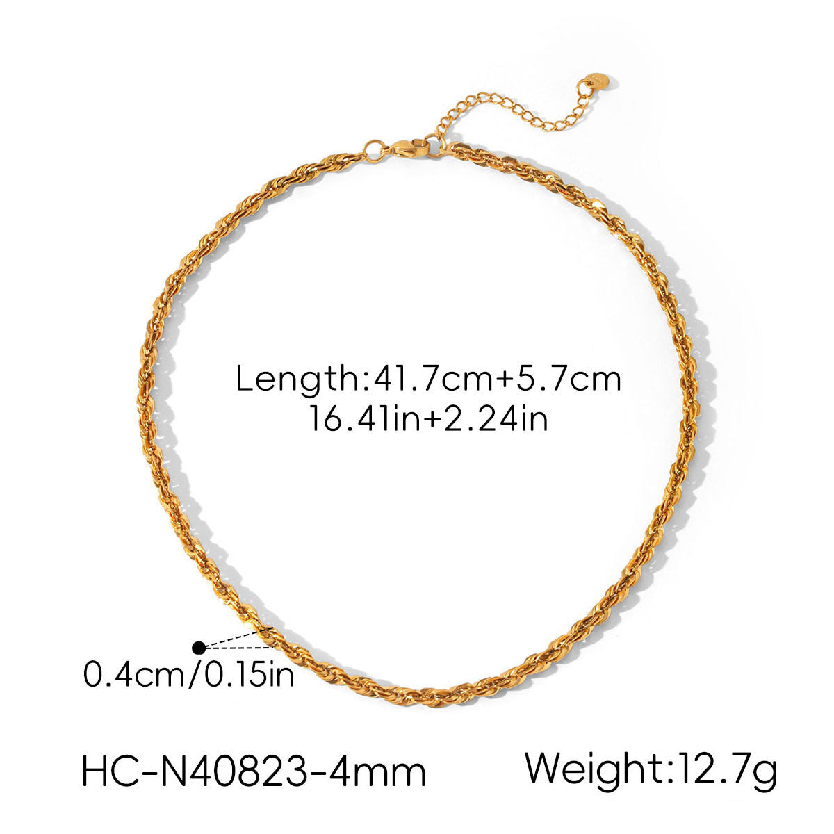 The Chain That Elevates Every Outfit & Bold Gold. Unstoppable Style
