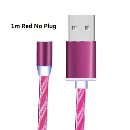 LED Light USB-C Magnetic Cable – Fast Charging, 3 Colors