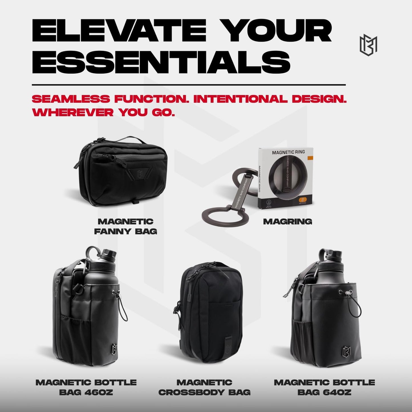Magnetic Gym Bag™