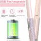 Electric USB Hair Straightening Brush Straightener Brush Multifunctional Comb Straightening Styler Hair Curler