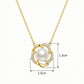 A timeless floral necklace designed for graceful women.