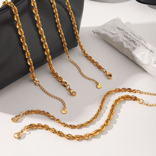 The Chain That Elevates Every Outfit & Bold Gold. Unstoppable Style