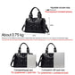 Large Capacity Latest Sheepskin Leather Women's Handbag High Quality Shoulder Bags for Women New Solid Color Crossbody Bag