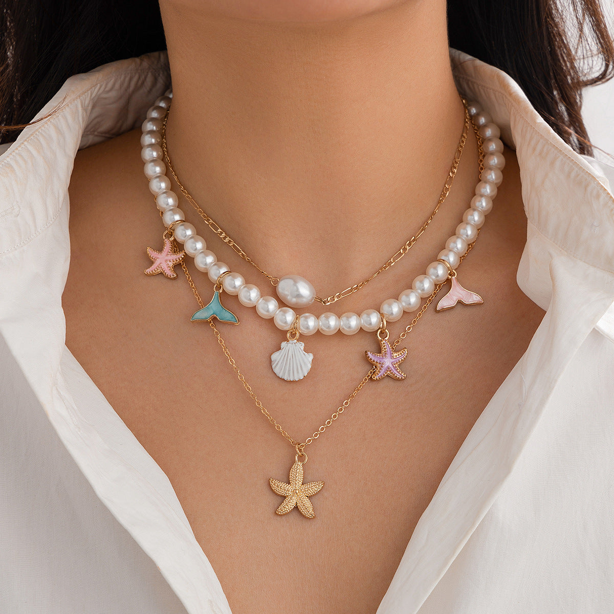 Vintage ocean-inspired jewelry made for women who love elegant attention.