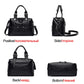 Large Capacity Latest Sheepskin Leather Women's Handbag High Quality Shoulder Bags for Women New Solid Color Crossbody Bag