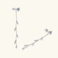 Premium Beauty, Effortless Elegance & 1.38 Carat Moissanite 925 Sterling Silver Leaf Earrings