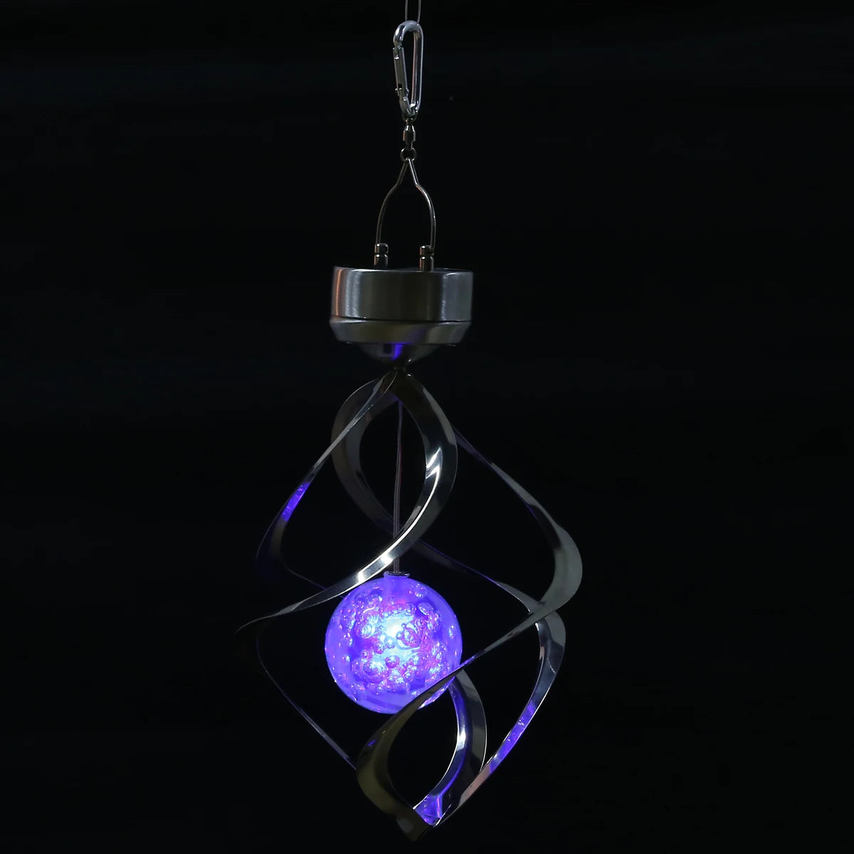 Led Color Changing Solar Wind Chime Light