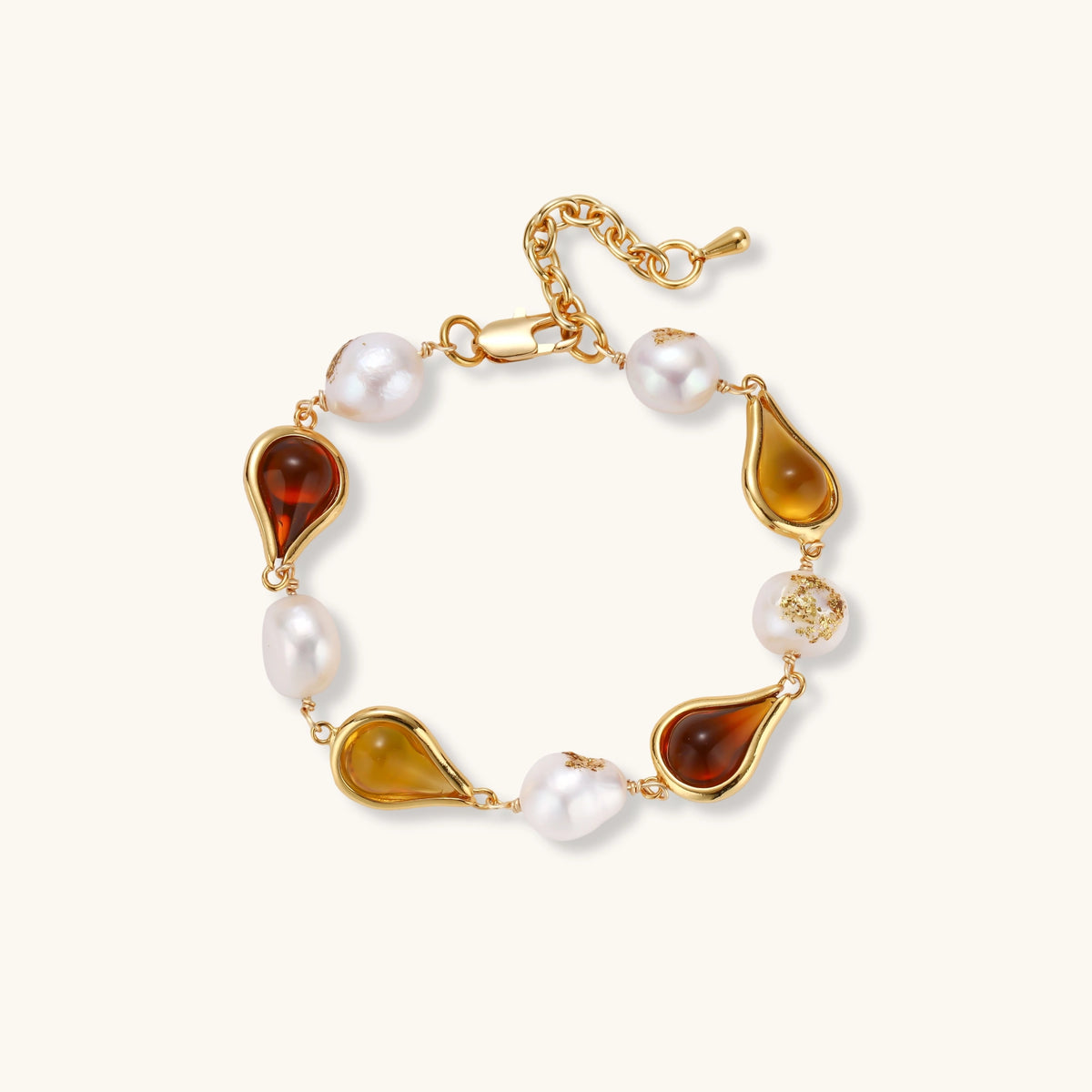 Honey Drop Pearl Bracelet