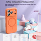 Applicable To 17 Fine Circle Magnetic Phone Case Liquid Silicone